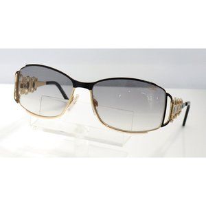 New Women's Cazal Black & Gold Sunglasses